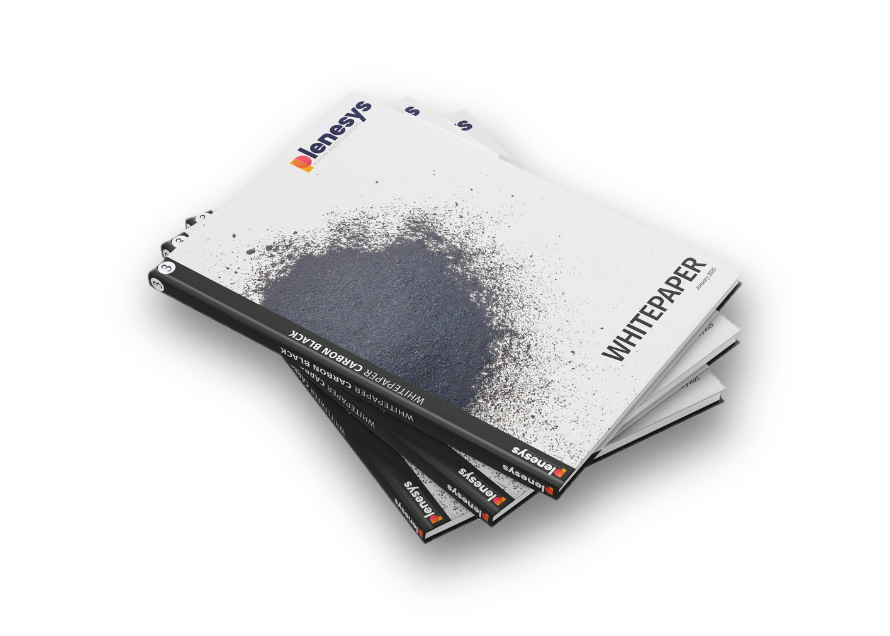 Stack of Plenesys Whitepaper Carbon Black booklets