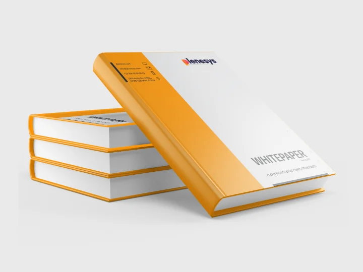 Plenesys whitepaper on clean hydrogen: book mock-up